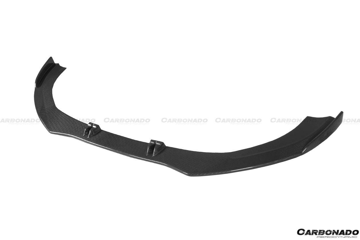 2019-2020 Audi RS3 Sedan BKSS Style Carbon Fiber Front Lip - Carbonado Aero