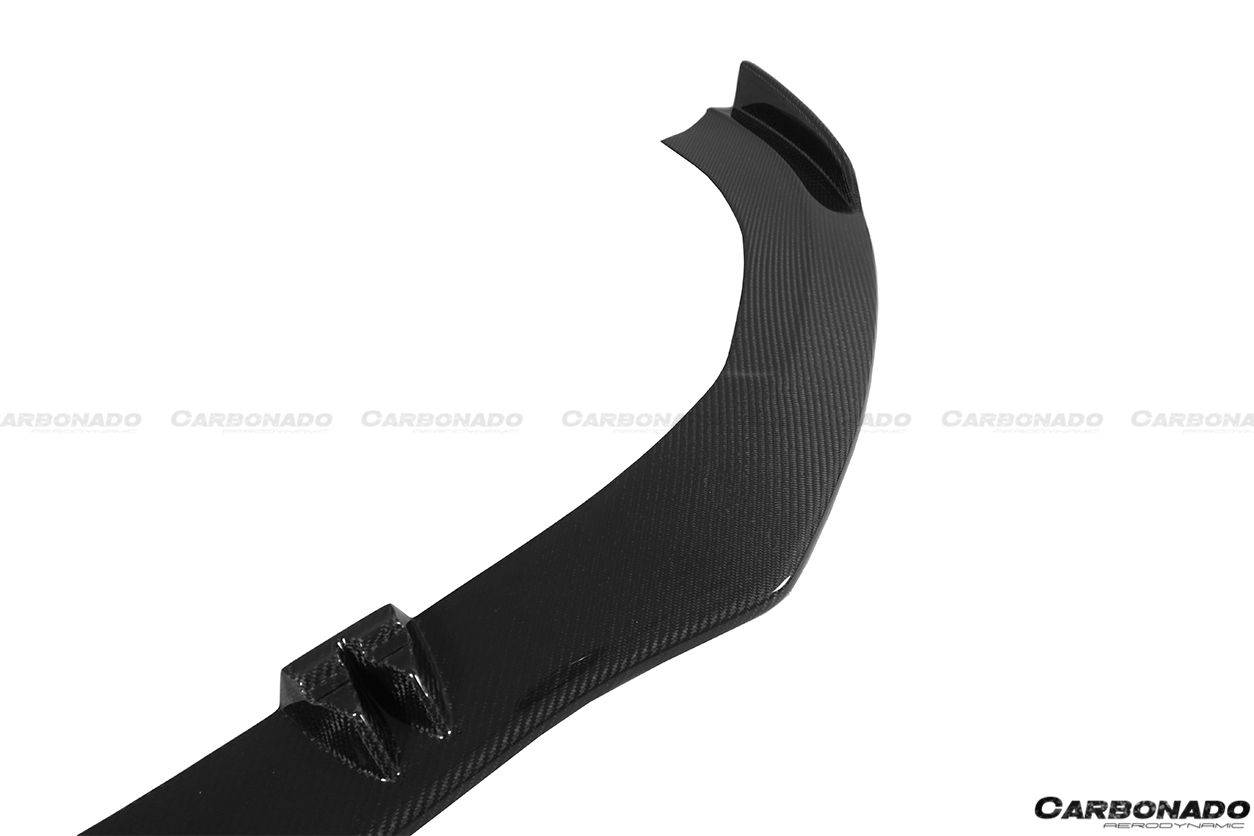 2019-2020 Audi RS3 Sedan BKSS Style Carbon Fiber Front Lip - Carbonado Aero