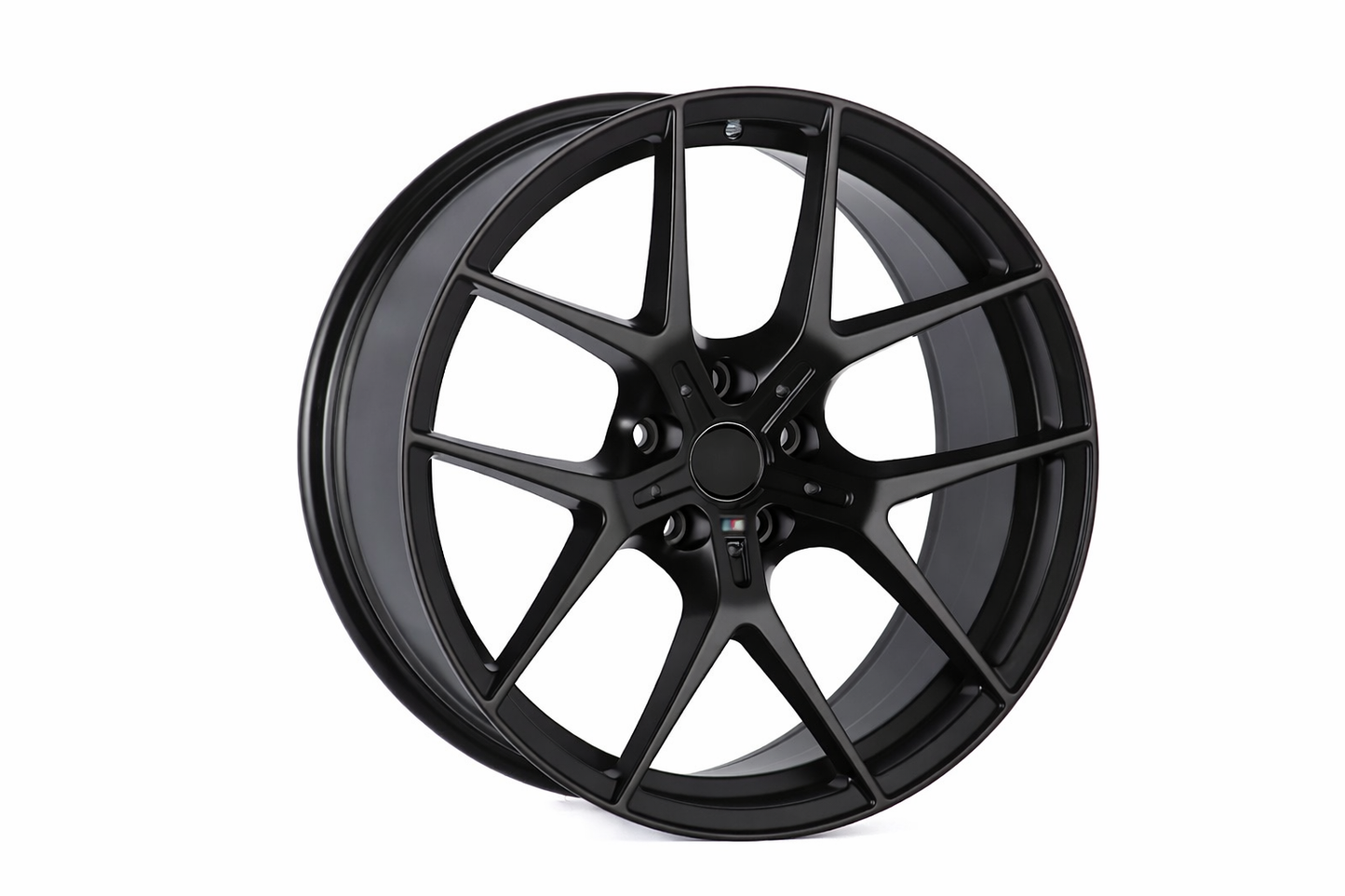 E737 Satin Black 19x8.5 ET35 5.120 - Square Set (4 Wheels)