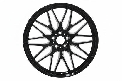 E741 Gloss Black 22x9.5 ET40 5.120 - Square Set (4 Wheels)