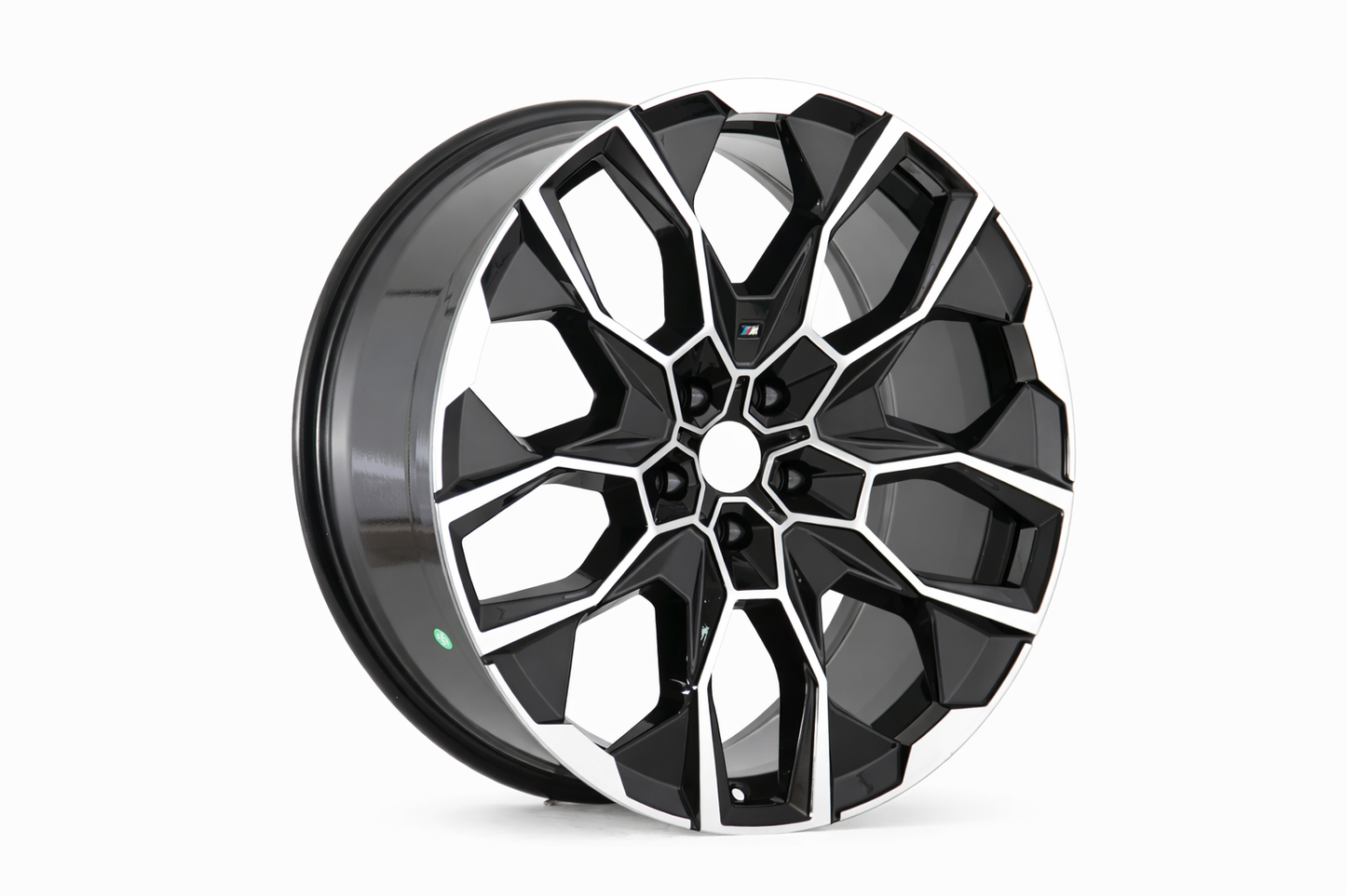 E746 Black Machined Face 22x10.5 ET43 5.120 - Square Set (4 Wheels)