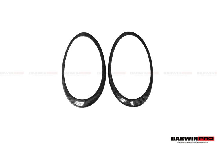 2012-2015 Porsche 911 991.1 Carrera/Targa  S/4/4S Carbon Fiber Eyebrow - DarwinPRO Aerodynamics