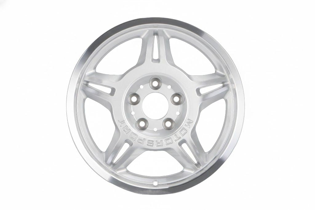 E748 Silver Machined Lip 17x8.5 ET35 5x120 – (Square Set of 4)