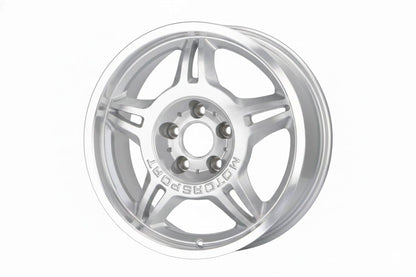 E748 Silver Machined Lip 17x7.5 ET30 5x120 – (Square Set of 4)