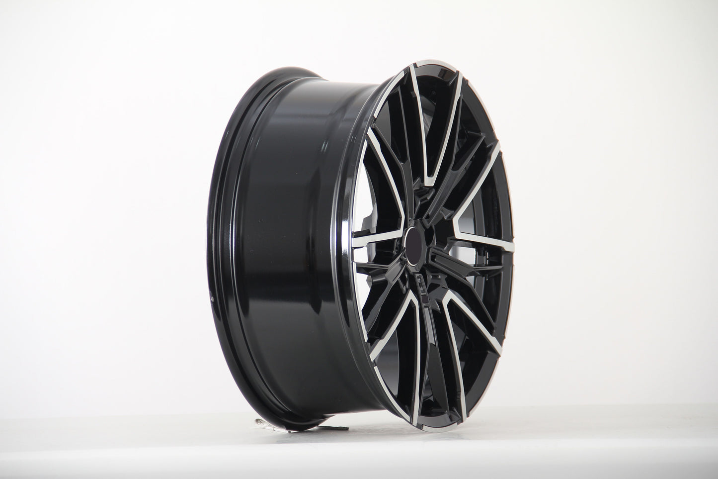 E749 Black Machined Face 19x8.0 ET35 5.120 - Square Set (4 Wheels)
