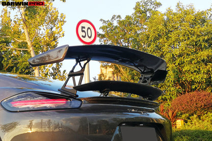 2016-2023 Porsche 718 Cayman/Boxster BKSS Style Carbon Fiber Trunk Spoiler - DarwinPRO Aerodynamics