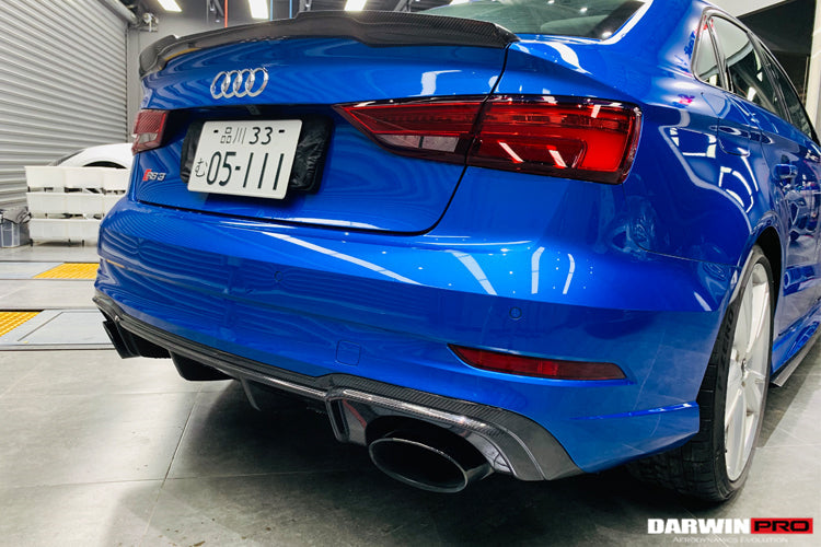2019-2020 Audi RS3 Rear Diffuser - DarwinPRO Aerodynamics