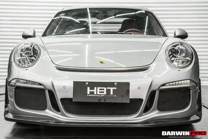 2012-2015 Porsche 911 991.1 Carrera/Targa  S/4/4S GT3 Style Front Bumper - DarwinPRO Aerodynamics
