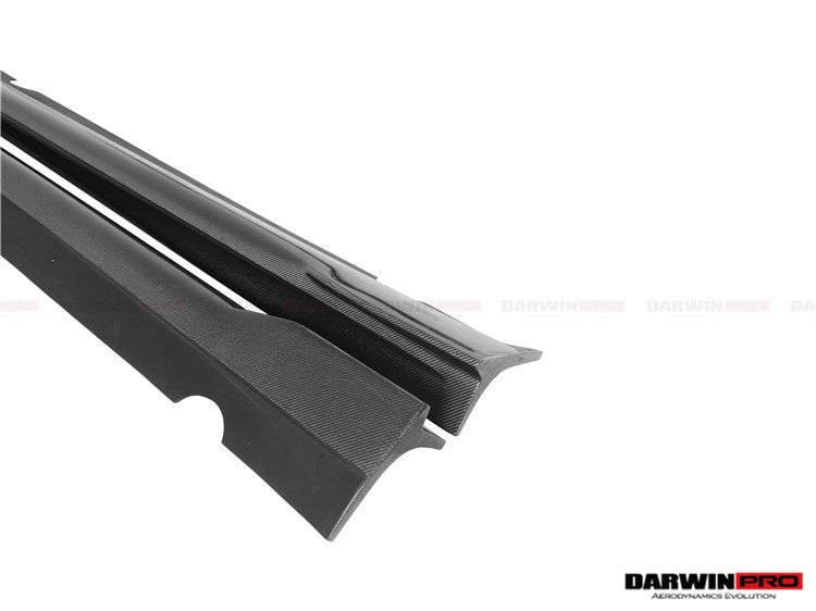 2017-2023 Tesla Model 3 IMP Performance Carbon Fiber Side Skirts - DarwinPRO Aerodynamics