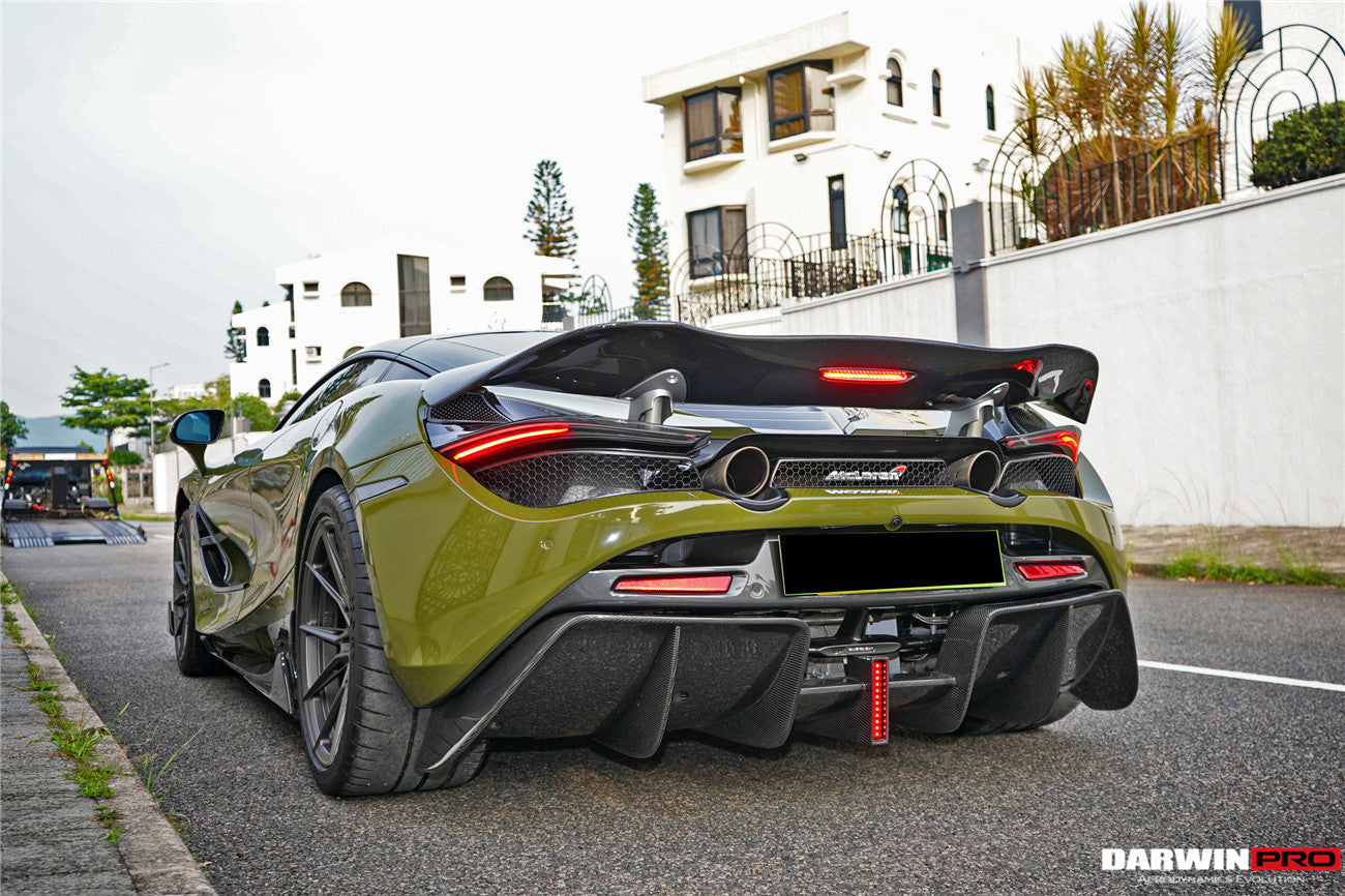 2017-2020 McLaren 720s VRS Style Carbon Fiber Trunk Spoiler - Carbonado
