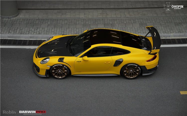 2012-2015 Porsche 991.1 Carrera/S Targa 4/4s GT2RS Style Carbon Fiber Hood - DarwinPRO Aerodynamics