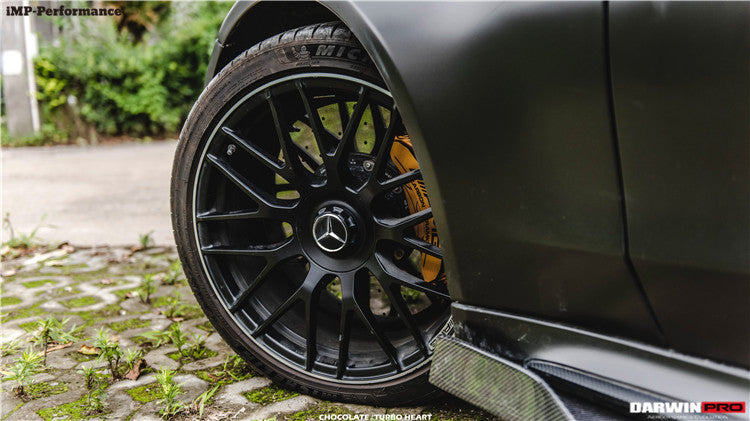 2015-2021 Mercedes Benz C63 / C-Class Coupe IMP Performance Carbon Fiber Side Skirts - DarwinPRO Aerodynamics