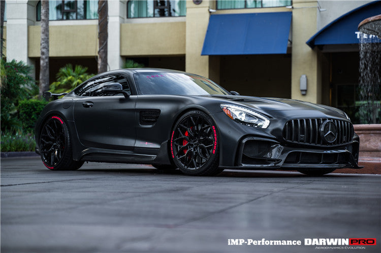 2015-2022 Mercedes Benz AMG GT/GTS  IMP Performance Partial Carbon Fiber Side Skirts - DarwinPRO Aerodynamics