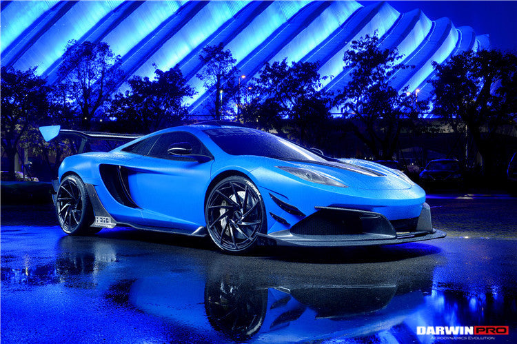 2011-2014 McLaren MP4 12C Rebel Performance Style Partial Carbon Fiber Full Body Kit - DarwinPRO Aerodynamics