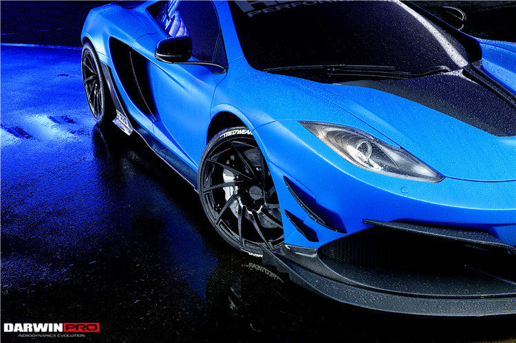2011-2014 McLaren MP4 12C Rebel Performance Style Partial Carbon Fiber Full Body Kit - DarwinPRO Aerodynamics