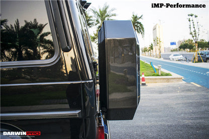 2006-2018 Mercedes Benz W463 G Class Wagon IMP Performance Carbon Fiber Spare Wheel Tire - DarwinPRO Aerodynamics