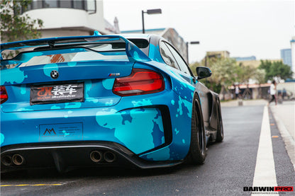 2016-2020 BMW M2 F87 VR Style Partial Carbon Fiber Wide Full Body kit - DarwinPRO Aerodynamics
