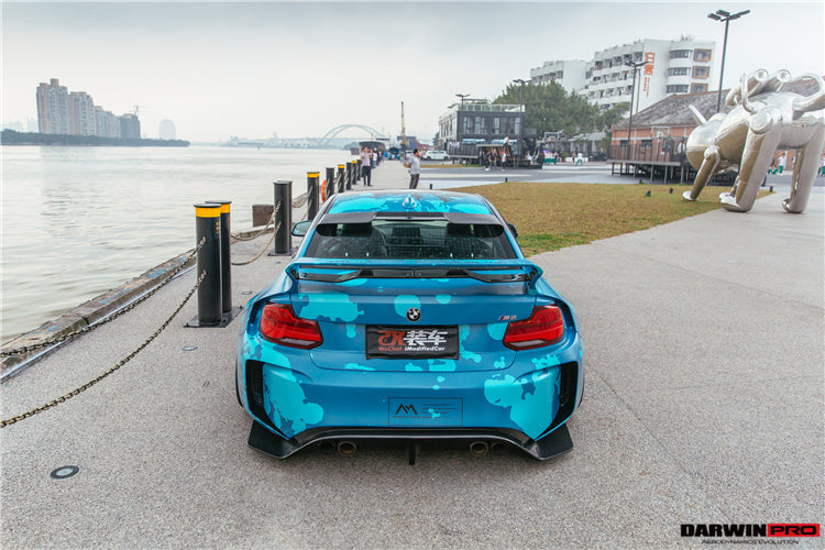 2016-2020 BMW M2 F87 VR Style Partial Carbon Fiber Wide Full Body kit - DarwinPRO Aerodynamics