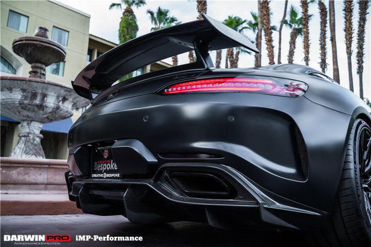 2015-2021 Mercedes Benz AMG GT/GTS IMP Carbon Fiber Rear Diffuser - DarwinPRO Aerodynamics
