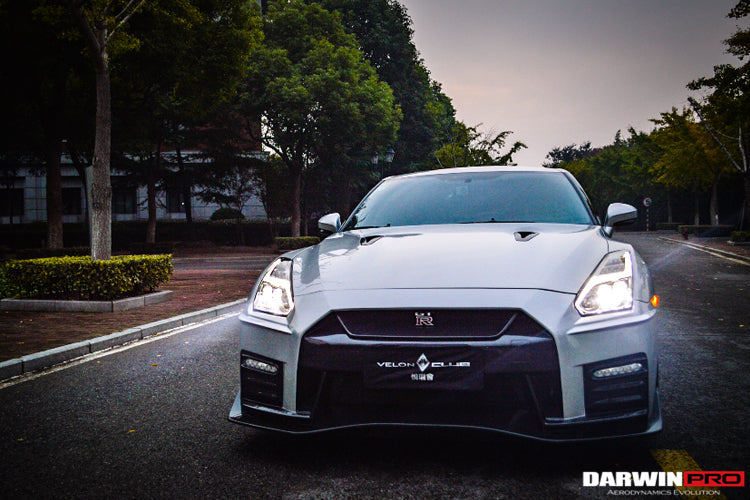 2008-2016 Nissan GTR R35 CBA/DBA Ver17 NSM Style Partial Carbon Fiber Full Body Kit - DarwinPRO Aerodynamics