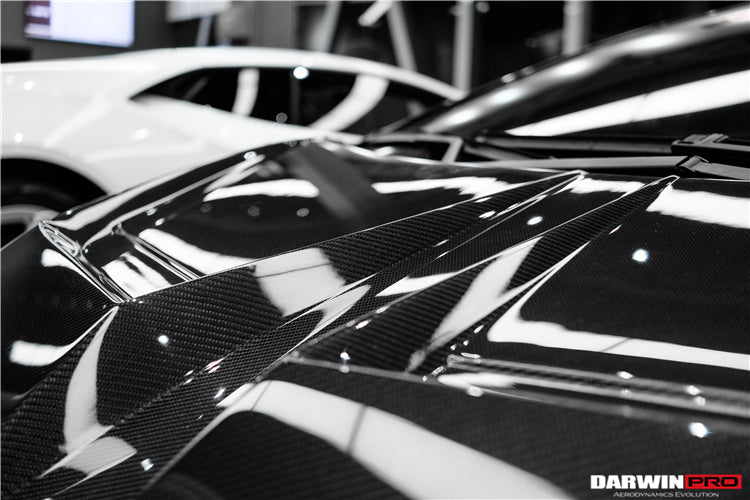 2009-2014 Lamborghini Gallardo IRON Style Hood - DarwinPRO Aerodynamics
