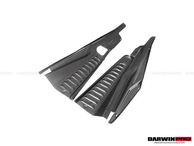 2010-2015 Ferrari 458 Coupe/Speciale Dry Carbon Fiber Engine Bay Panels - DarwinPRO Aerodynamics