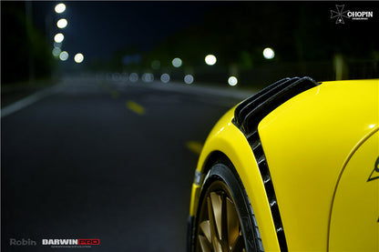 2012-2015 Porsche 911 991.1 Carrera/S Targa 4/4S GT2RS Style Partial Carbon Fiber Fender - DarwinPRO Aerodynamics