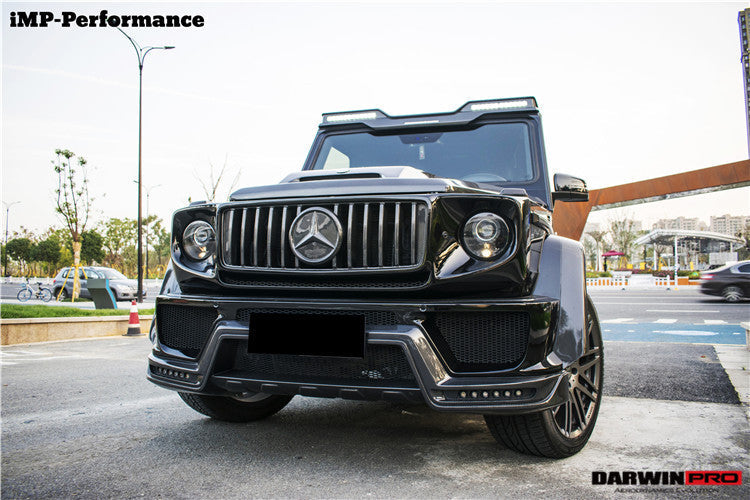 2006-2018 Mercedes Benz W463 G Class Wagon IMP Performance Front Roof Spoiler - DarwinPRO Aerodynamics