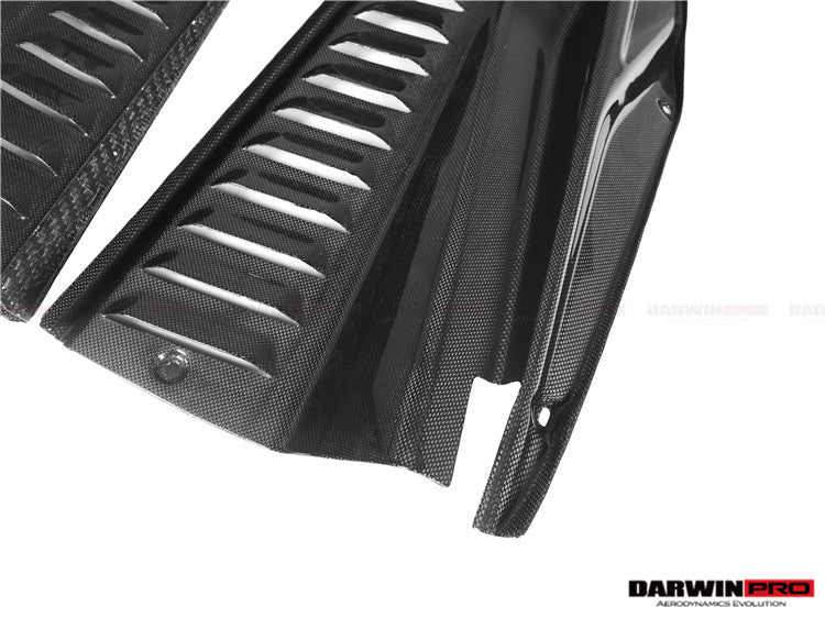2010-2015 Ferrari 458 Coupe/Speciale Dry Carbon Fiber Engine Bay Panels - DarwinPRO Aerodynamics