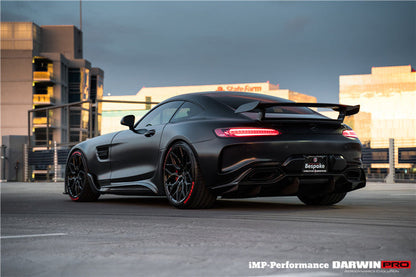 2015-2021 Mercedes Benz AMG GT/GTS IMP Carbon Fiber Rear Diffuser - DarwinPRO Aerodynamics