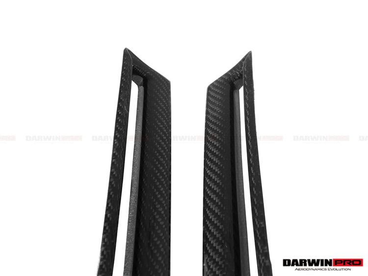 2008-2022 Nissan GTR R35 CBA/DBA/EBA Carbon Fiber Fender Vents - DarwinPRO Aerodynamics
