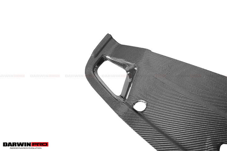 2010-2015 Mercedes Benz W197 SLS AMG Carbon Fiber Radiator Cover - DarwinPRO Aerodynamics