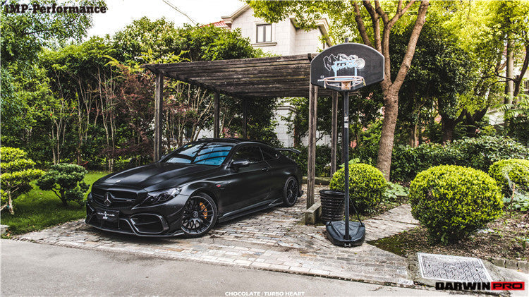 2015-2021 Mercedes Benz C63 / C-Class Coupe IMP Performance Carbon Fiber Side Skirts - DarwinPRO Aerodynamics