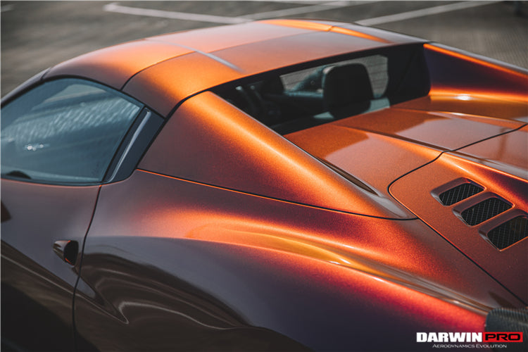 2010-2015 Ferrari 458 Spider BKSS Style Partial Carbon Fiber Full Body Kit - DarwinPRO Aerodynamics