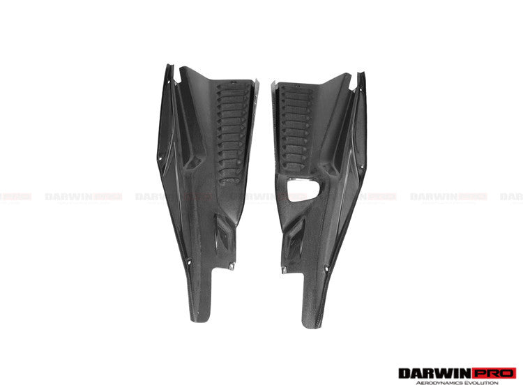 2010-2015 Ferrari 458 Coupe/Speciale Dry Carbon Fiber Engine Bay Panels - DarwinPRO Aerodynamics