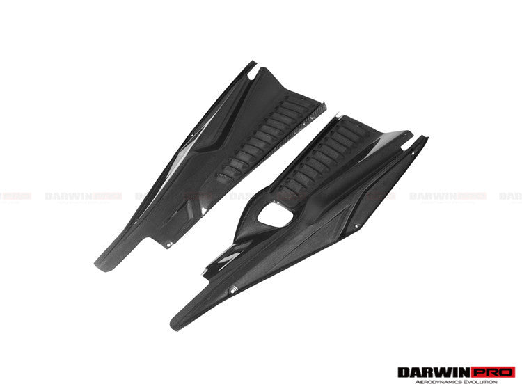 2010-2015 Ferrari 458 Coupe/Speciale Dry Carbon Fiber Engine Bay Panels - DarwinPRO Aerodynamics