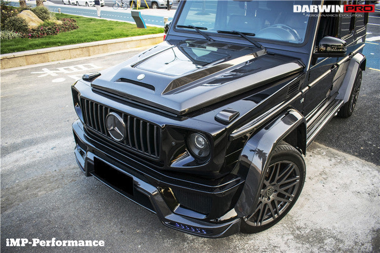 2006-2018 Mercedes Benz W463 G Wagon G Class IMP Performance Hood - DarwinPRO Aerodynamics