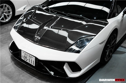 2009-2014 Lamborghini Gallardo IRON Style Hood - DarwinPRO Aerodynamics