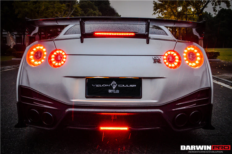 2008-2022 Nissan GTR R35 CBA/DBA/EBA NSM Style Carbon Fiber Trunk Spoiler - DarwinPRO Aerodynamics