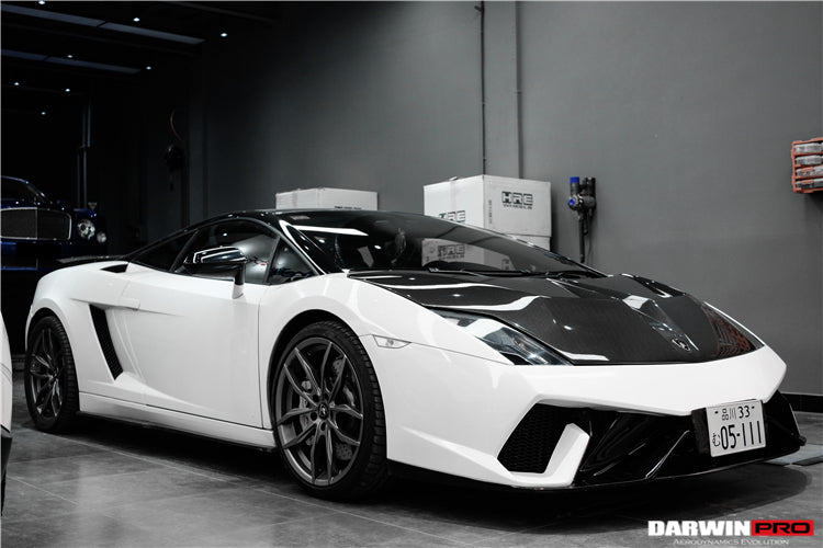 2009-2014 Lamborghini Gallardo IRON Style Hood - DarwinPRO Aerodynamics