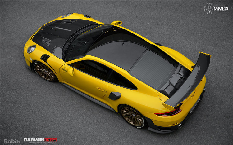 2012-2015 Porsche 911 991.1 Carrera/S Targa 4/4S GT2RS Style Partial Carbon Fiber Fender - DarwinPRO Aerodynamics