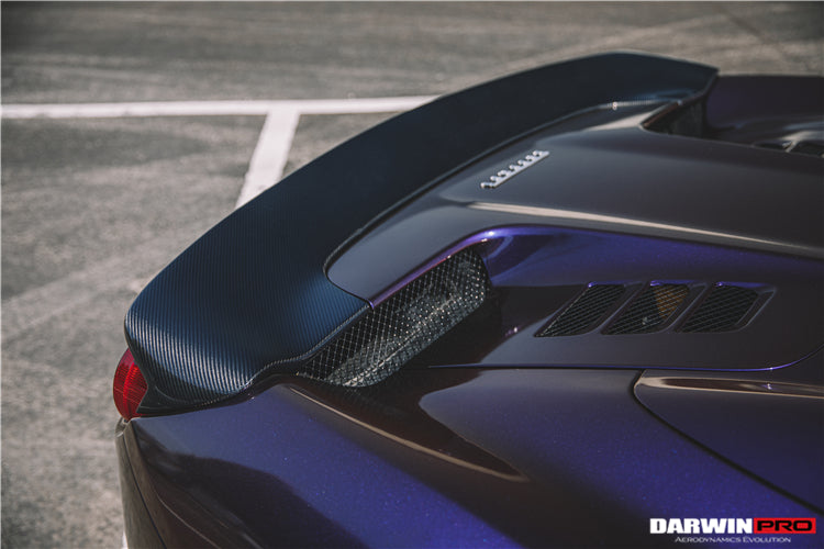 2010-2015 Ferrari 458 Spider BKSS Style Partial Carbon Fiber Full Body Kit - DarwinPRO Aerodynamics