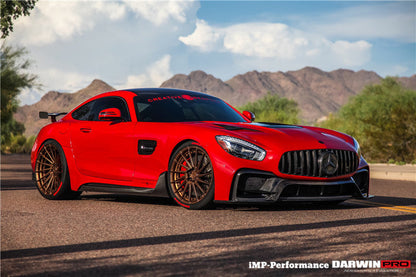 2015-2022 Mercedes Benz AMG GT/GTS  IMP Performance Partial Carbon Fiber Side Skirts - DarwinPRO Aerodynamics