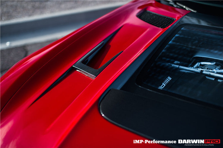2015-2022 Mercedes Benz AMG GT/GTS/GTC/GTR IMP Carbon Fiber Hood - DarwinPRO Aerodynamics