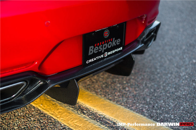 2015-2021 Mercedes Benz AMG GT/GTS IMP Carbon Fiber Rear Diffuser - DarwinPRO Aerodynamics