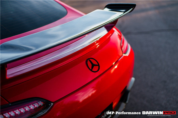 2015-2021 Mercedes Benz AMG GT/GTS/GTC Coupe Only IMP Carbon Fiber Trunk Spoiler - DarwinPRO Aerodynamics