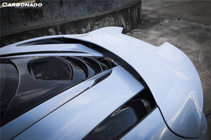 2017-2022 McLaren 720s 765LT-Style Rear Bumper and Wing - Carbonado Aero