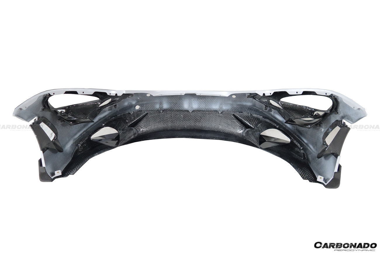 2017-2022 McLaren 720s 765LT-Style Front Bumper - Carbonado