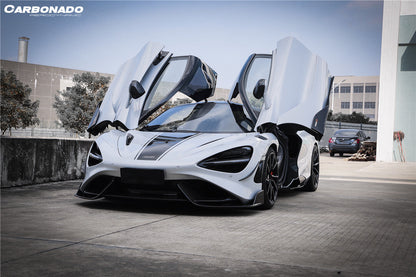 2017-2022 McLaren 720s 765LT-Style Side Skirts - Carbonado