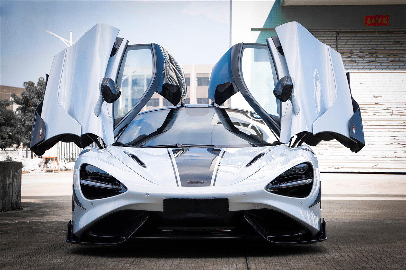 2017-2022 McLaren 720s 765LT-Style Front Bumper - Carbonado